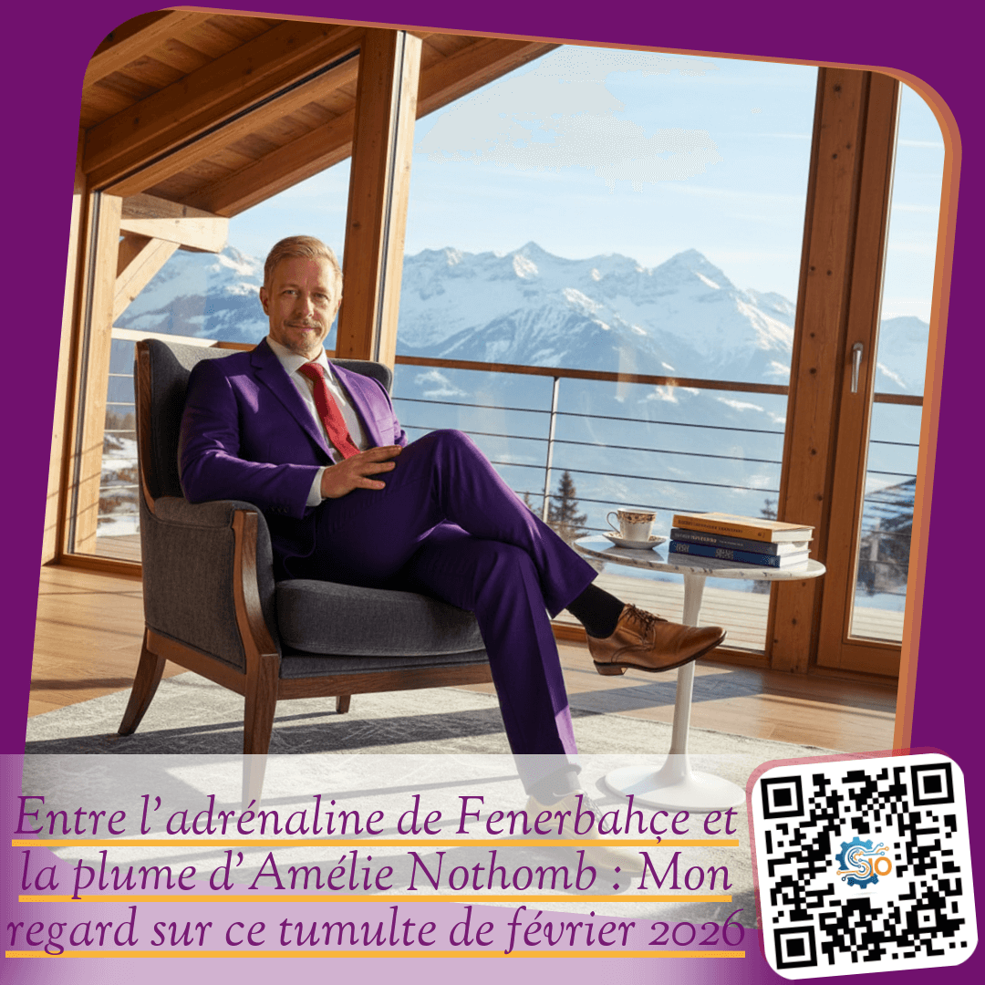 Entre l'adrénaline de Fenerbahçe et la plume d'Amélie Nothomb : Mon regard sur ce tumulte de février 2026