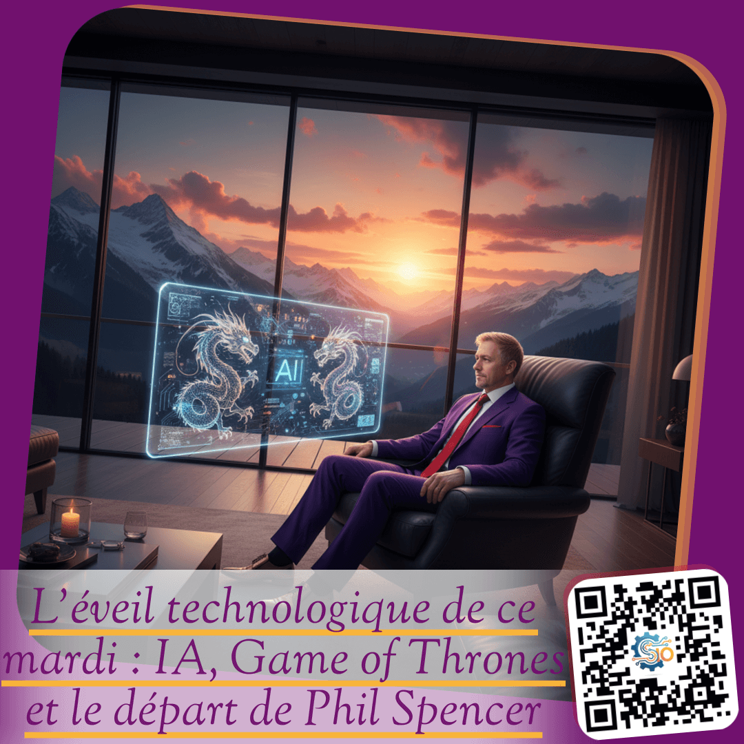L'éveil technologique de ce mardi : IA, Game of Thrones et le départ de Phil Spencer