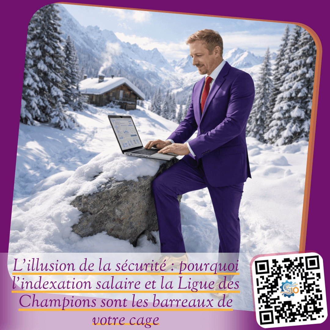 L'illusion de la sécurité : pourquoi l'indexation salaire et la Ligue des Champions sont les barreaux de votre cage