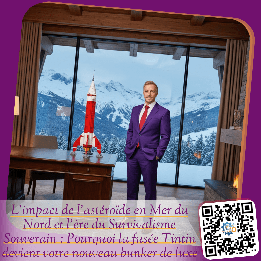 L'impact de l'astéroïde en Mer du Nord et l'ère du Survivalisme Souverain : Pourquoi la fusée Tintin devient votre nouveau bunker de luxe