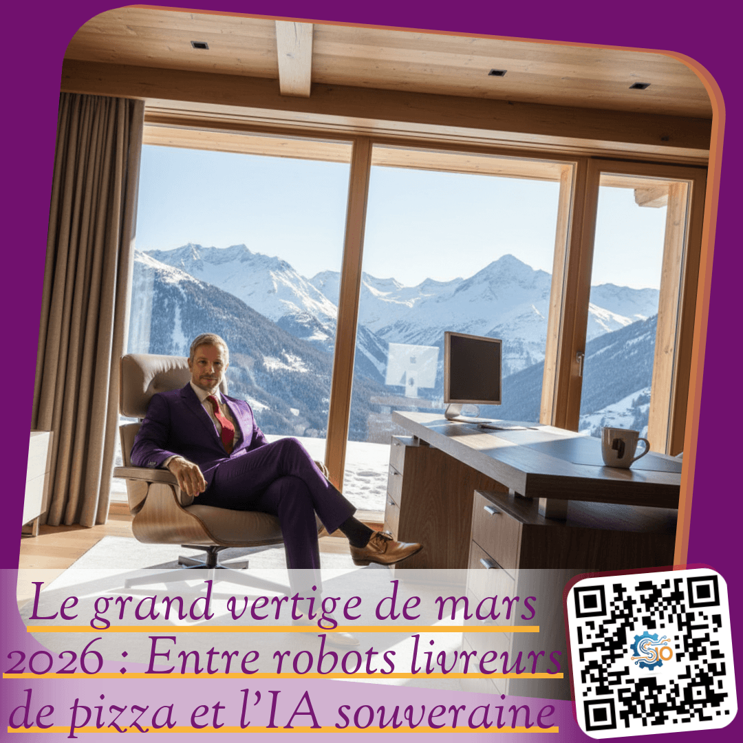 Le grand vertige de mars 2026 : Entre robots livreurs de pizza et l'IA souveraine