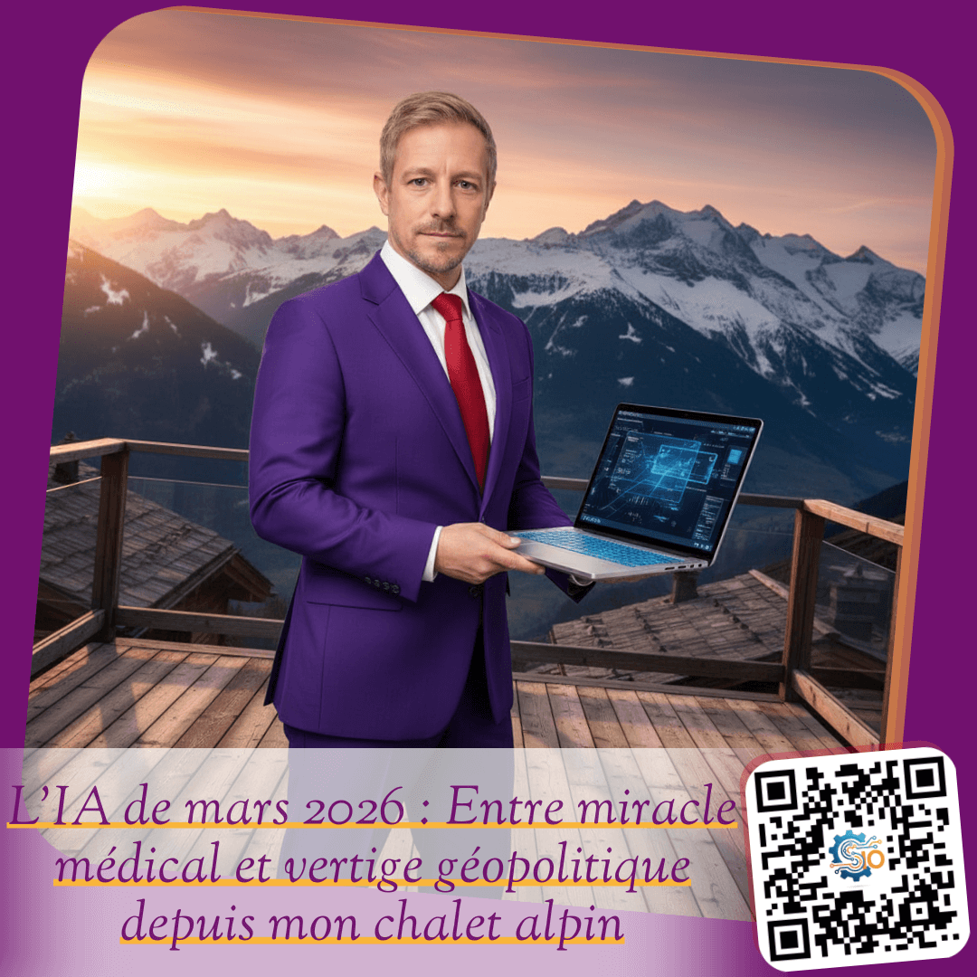 L'IA de mars 2026 : Entre miracle médical et vertige géopolitique depuis mon chalet alpin