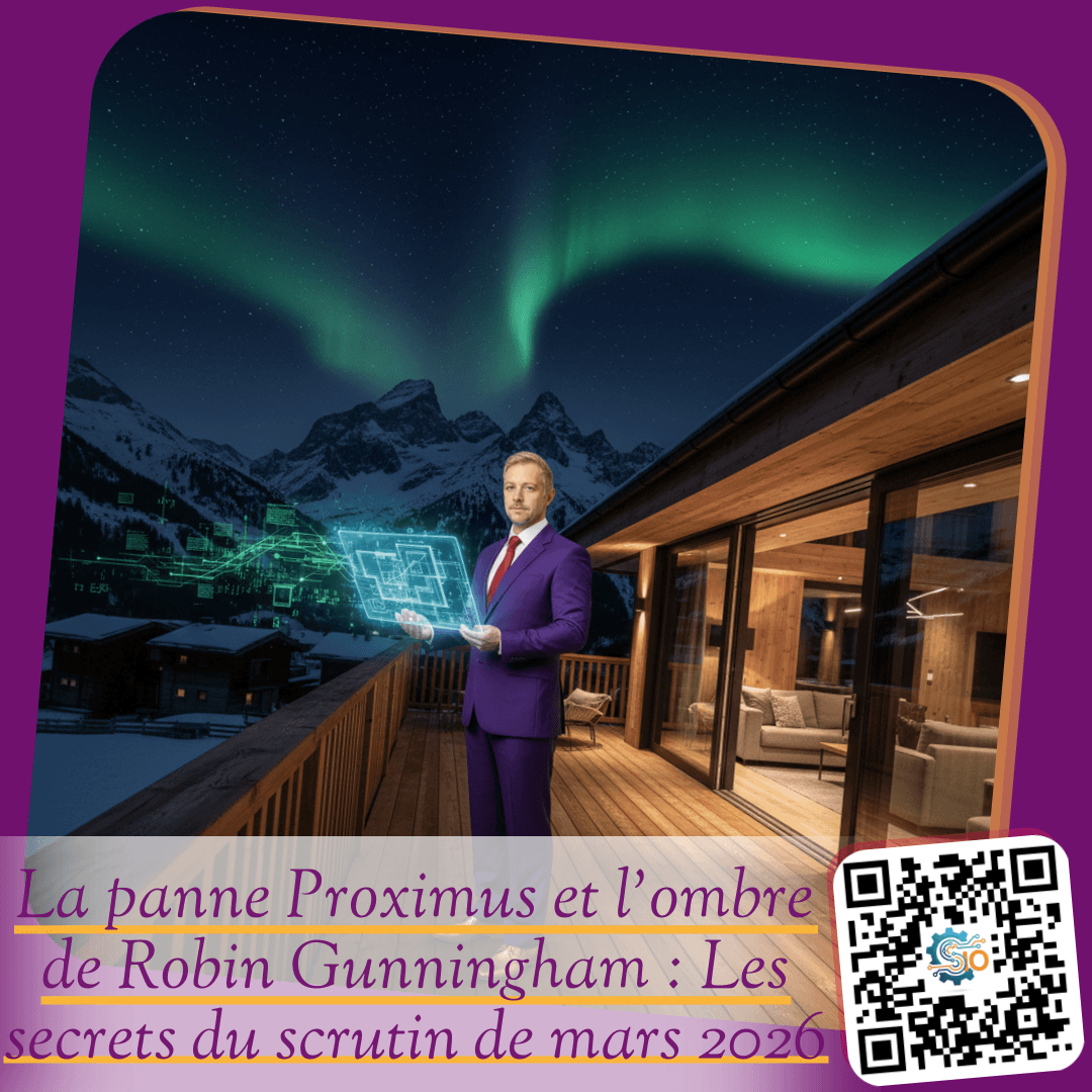 La panne Proximus et l'ombre de Robin Gunningham : Les secrets du scrutin de mars 2026