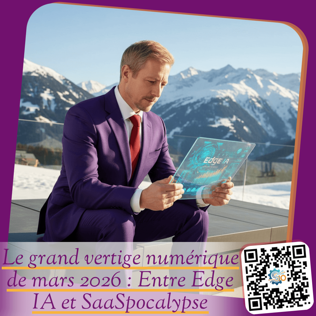 Le grand vertige numérique de mars 2026 : Entre Edge IA et SaaSpocalypse