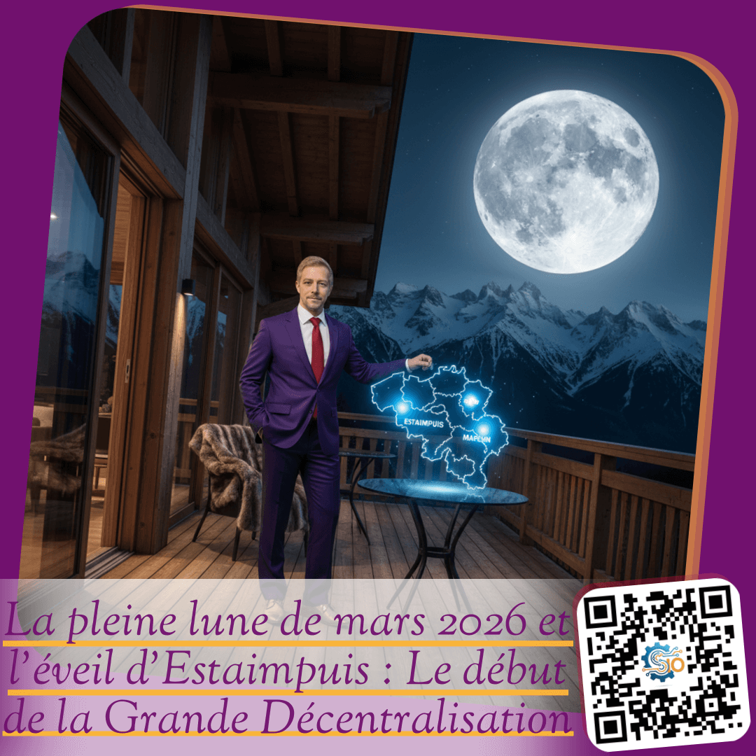 La pleine lune de mars 2026 et l'éveil d'Estaimpuis : Le début de la Grande Décentralisation