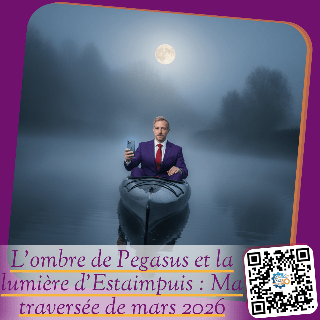 L'ombre de Pegasus et la lumière d'Estaimpuis : Ma traversée de mars 2026