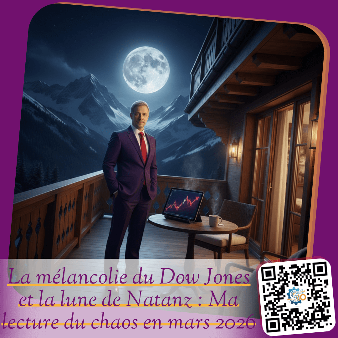 La mélancolie du Dow Jones et la lune de Natanz : Ma lecture du chaos en mars 2026