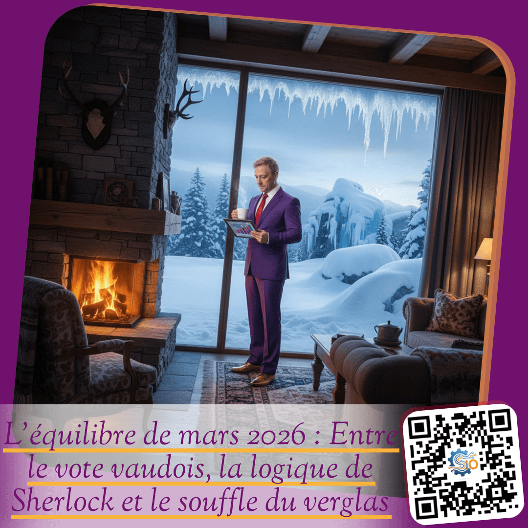 L'équilibre de mars 2026 : Entre le vote vaudois, la logique de Sherlock et le souffle du verglas