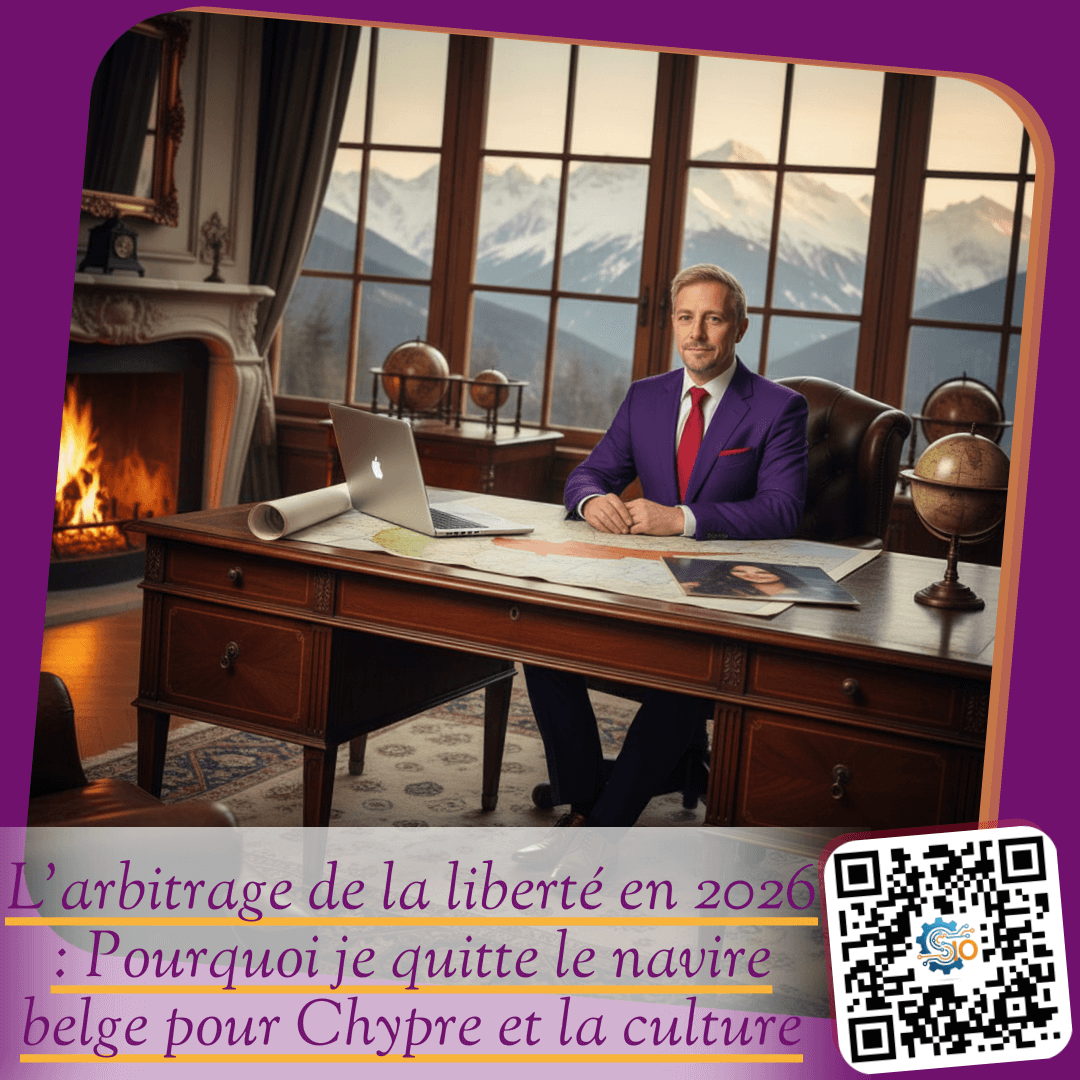 L'arbitrage de la liberté en 2026 : Pourquoi je quitte le navire belge pour Chypre et la culture