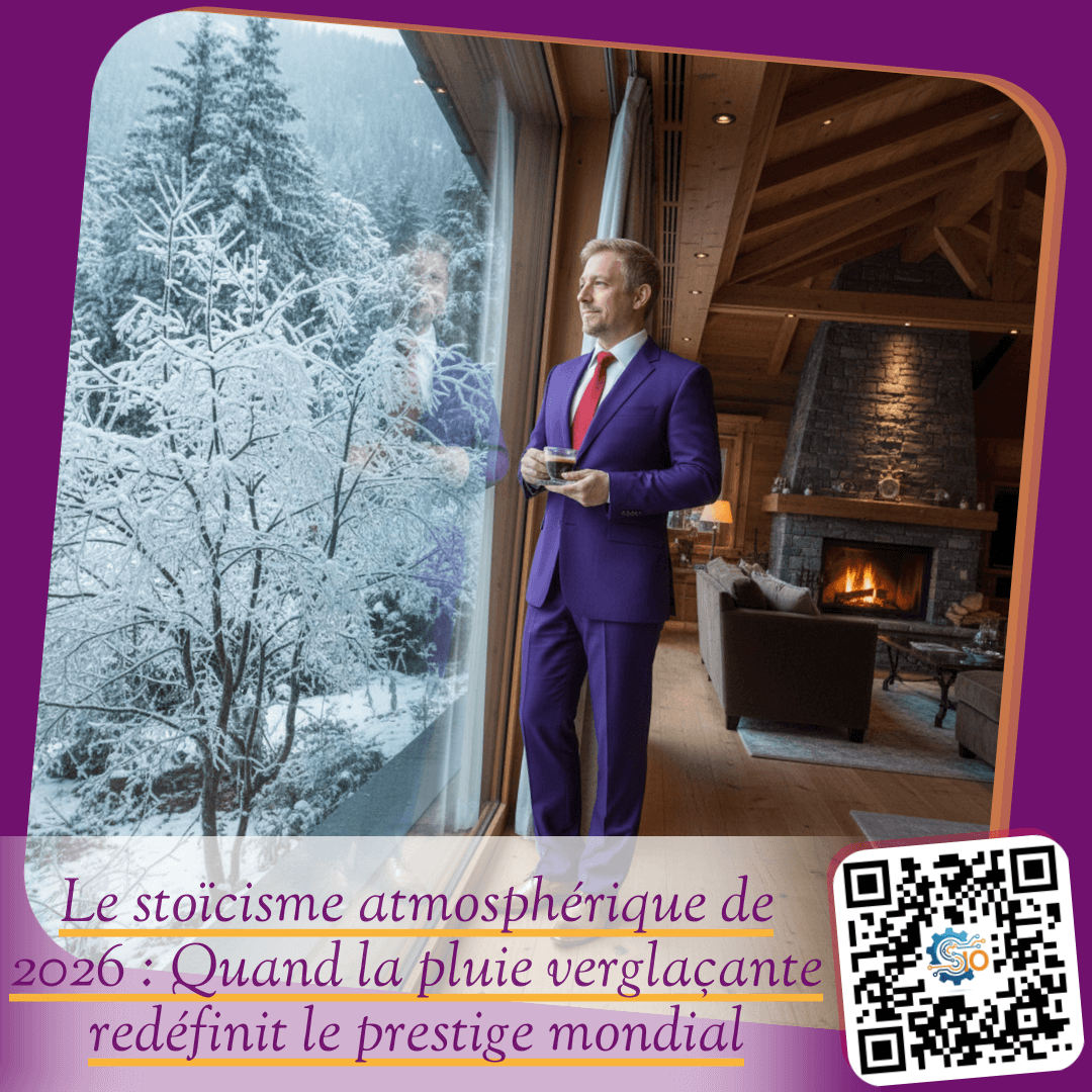 Le stoïcisme atmosphérique de 2026 : Quand la pluie verglaçante redéfinit le prestige mondial
