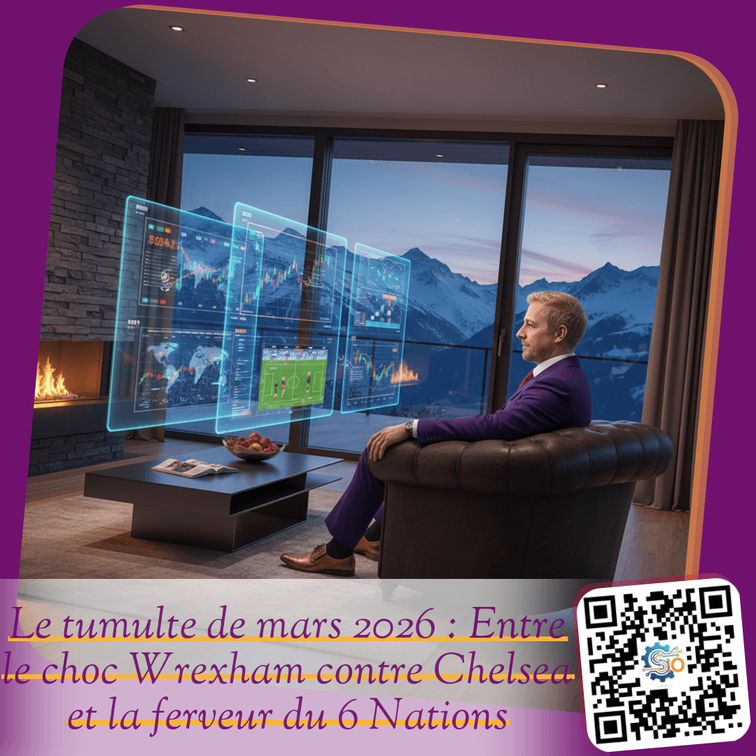 Le tumulte de mars 2026 : Entre le choc Wrexham contre Chelsea et la ferveur du 6 Nations