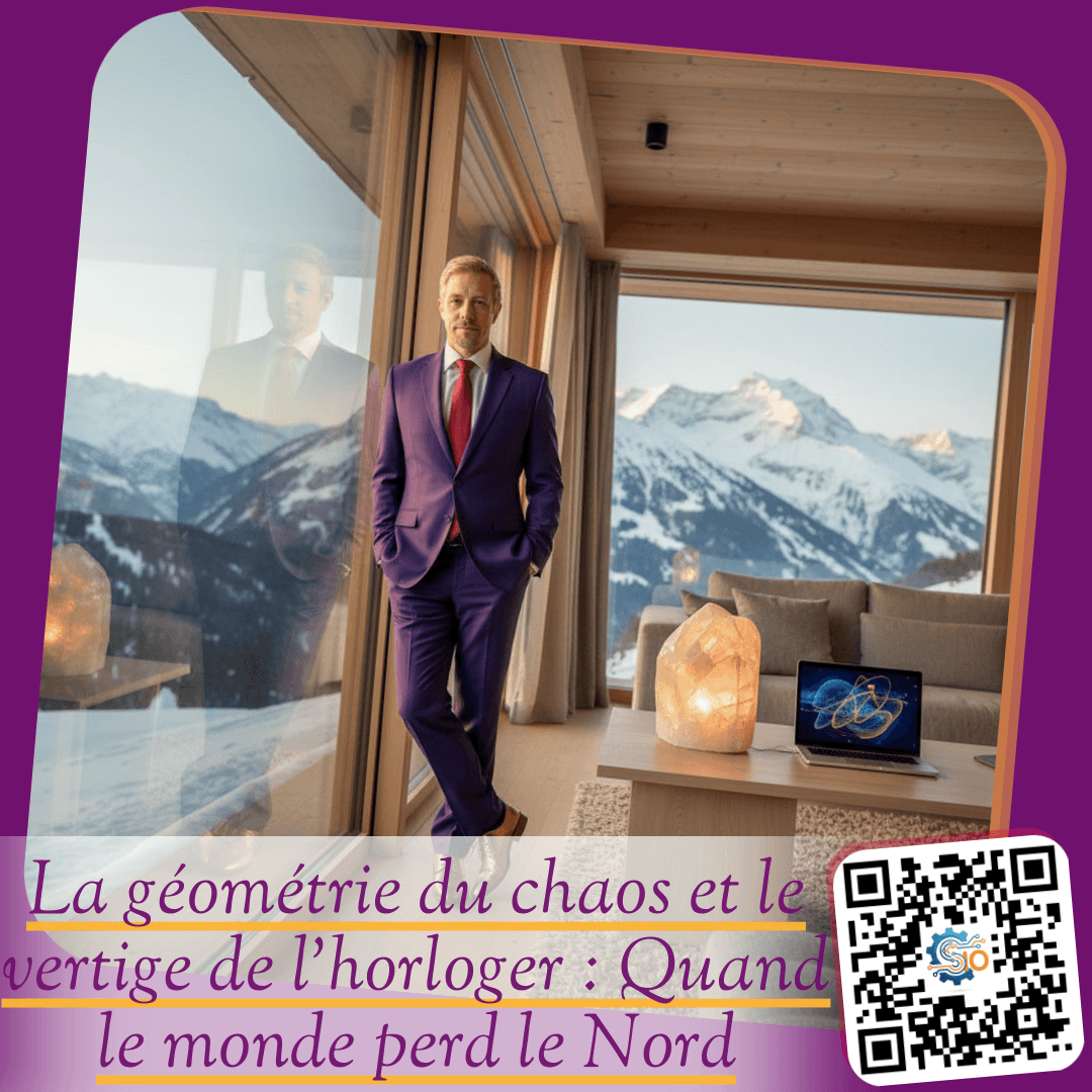 La géométrie du chaos et le vertige de l'horloger : Quand le monde perd le Nord