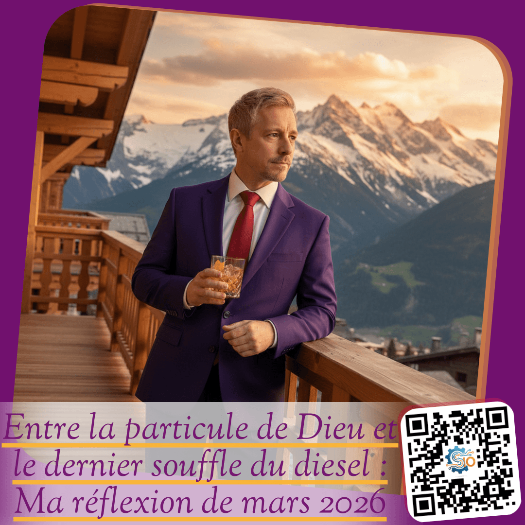 Entre la particule de Dieu et le dernier souffle du diesel : Ma réflexion de mars 2026
