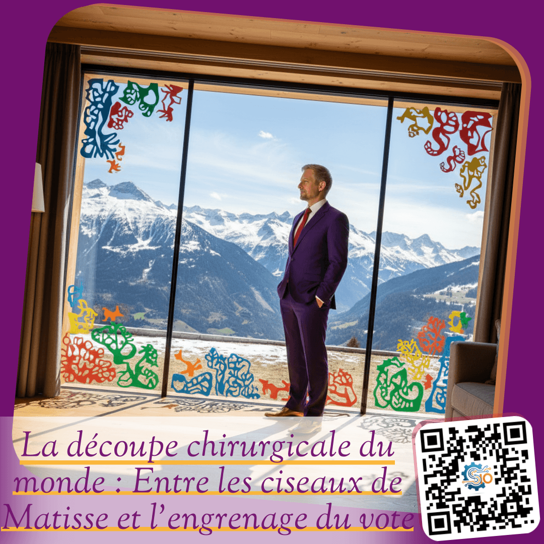 La découpe chirurgicale du monde : Entre les ciseaux de Matisse et l'engrenage du vote