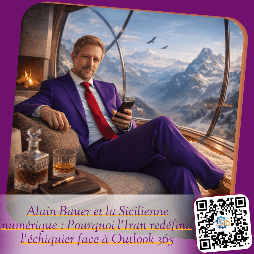 Alain Bauer et la Sicilienne numérique : Pourquoi l'Iran redéfinit l'échiquier face à Outlook 365