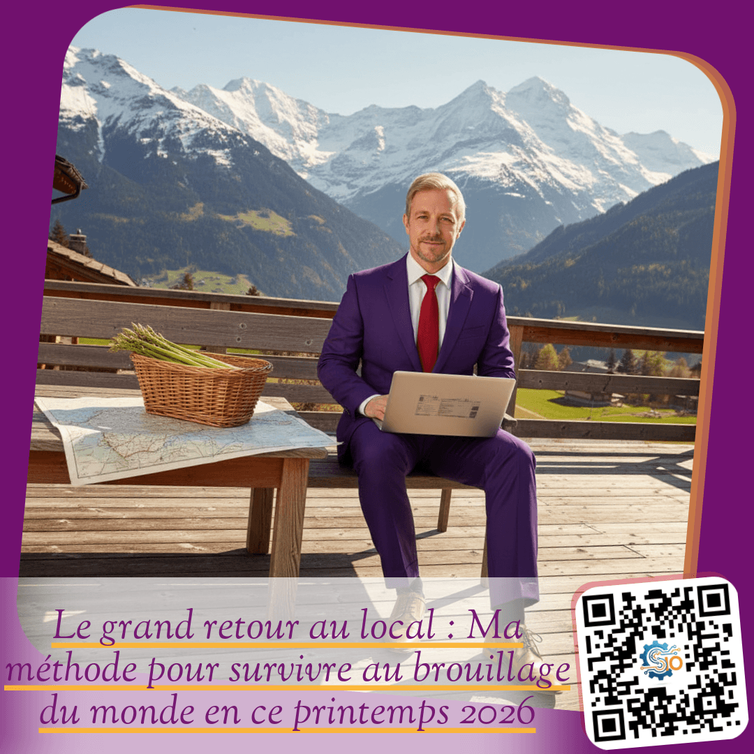Le grand retour au local : Ma méthode pour survivre au brouillage du monde en ce printemps 2026