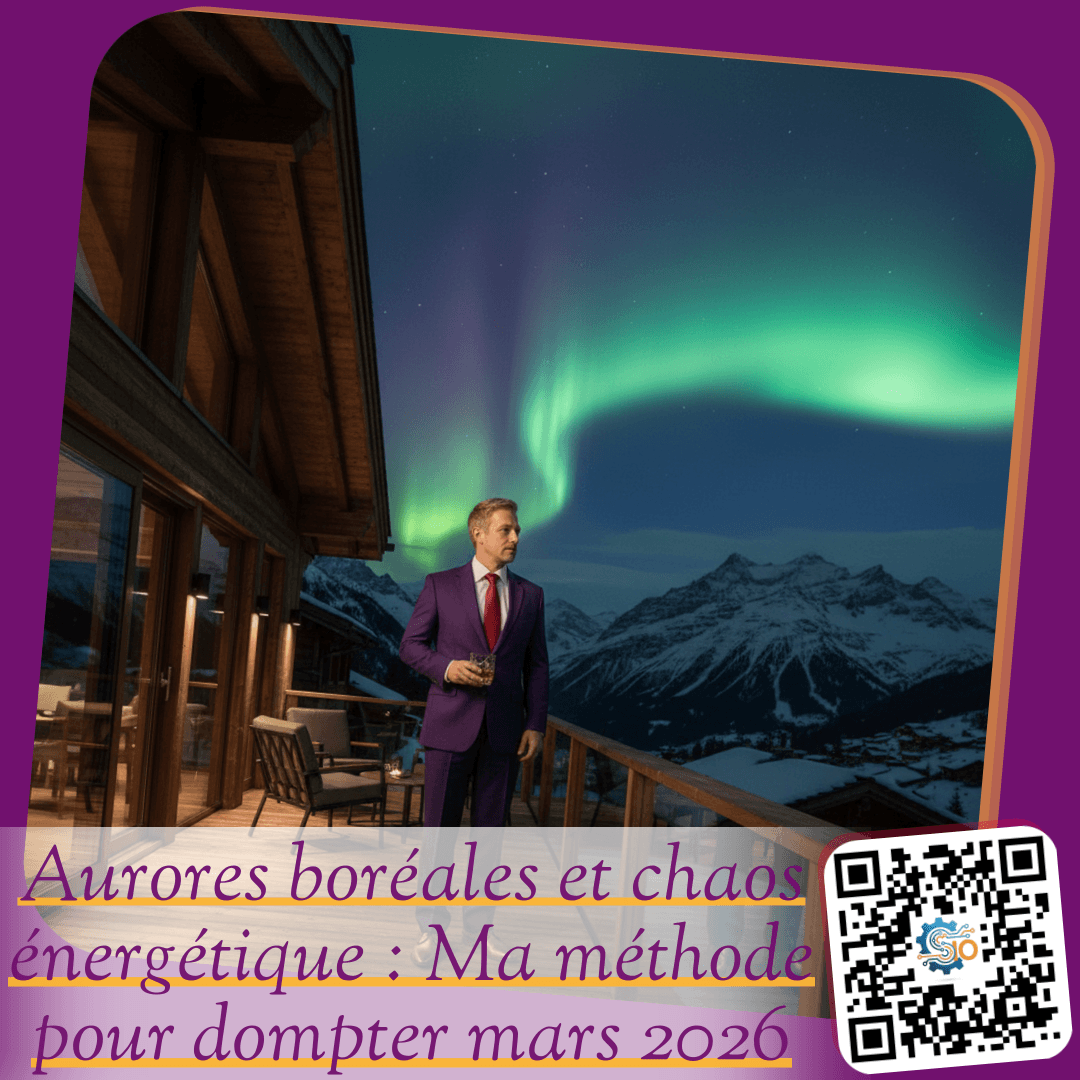 Aurores boréales et chaos énergétique : Ma méthode pour dompter mars 2026