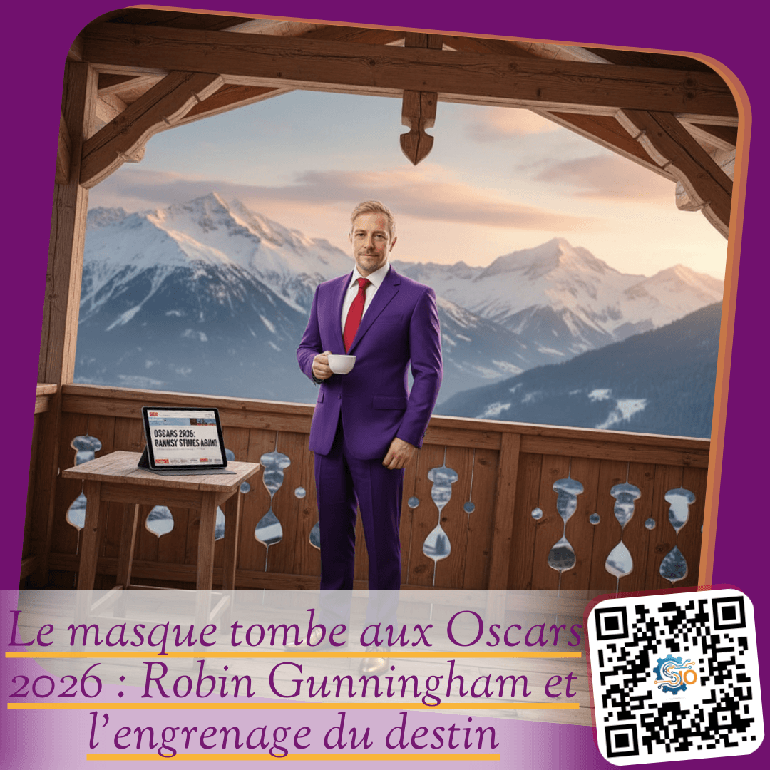 Le masque tombe aux Oscars 2026 : Robin Gunningham et l'engrenage du destin