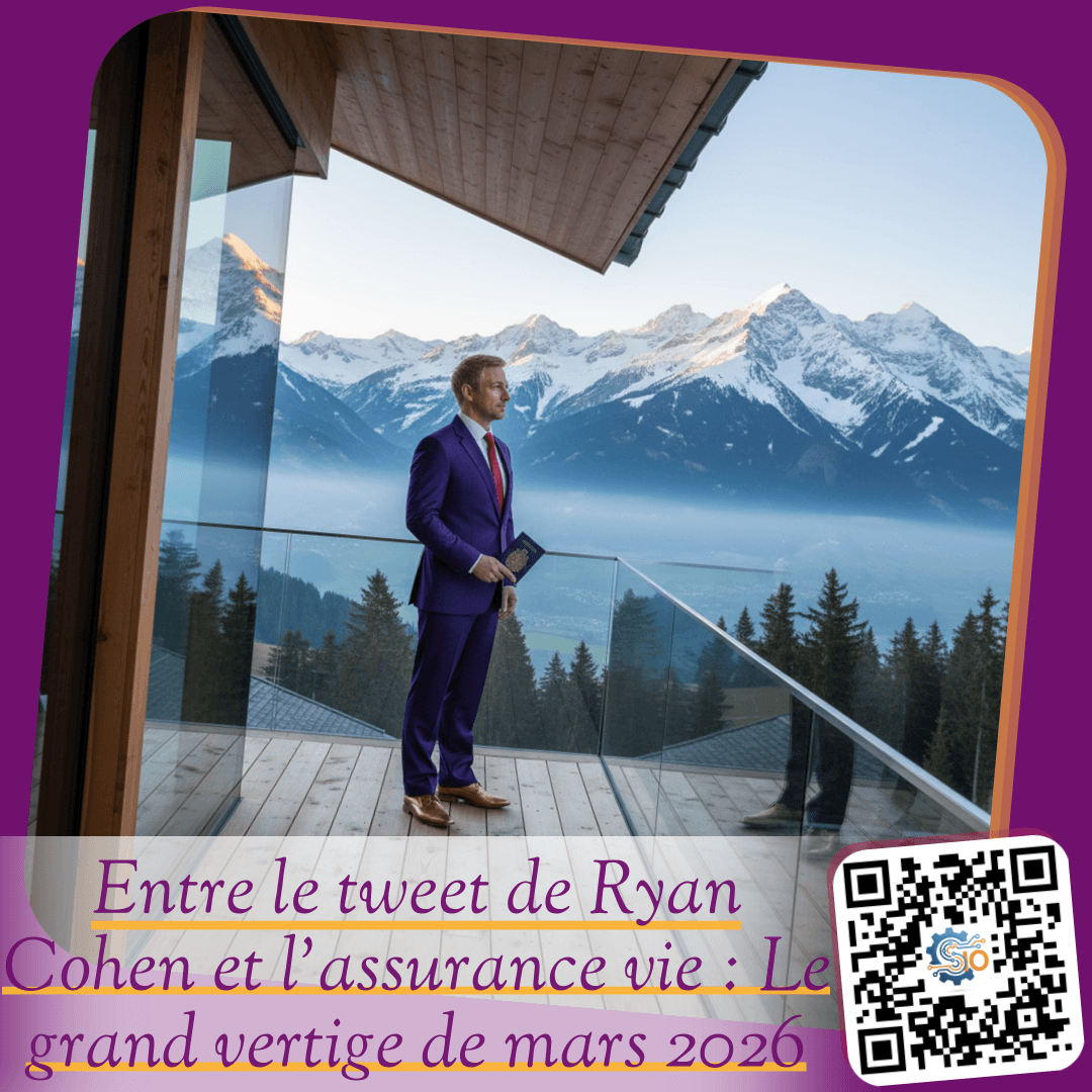 Entre le tweet de Ryan Cohen et l'assurance vie : Le grand vertige de mars 2026