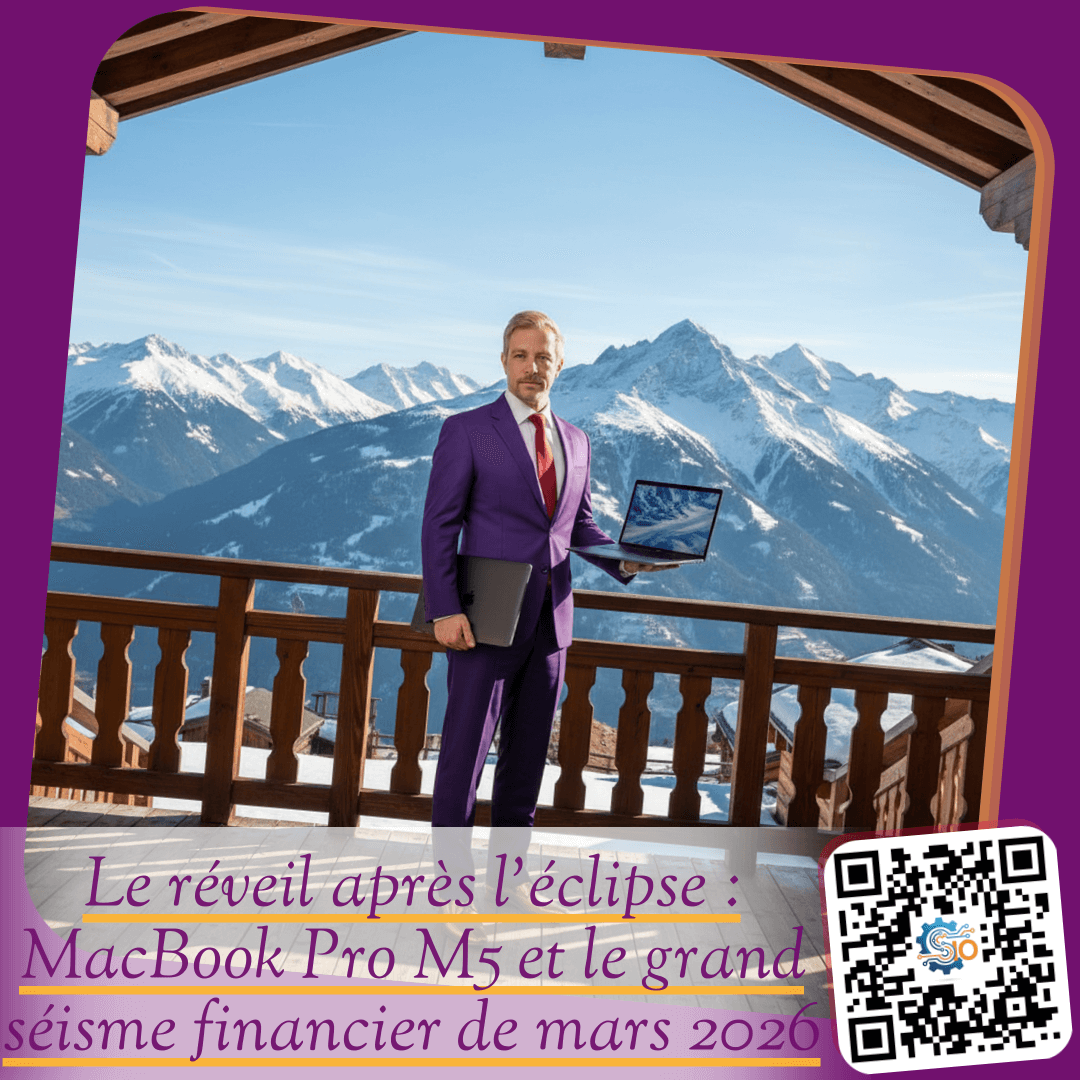 Le réveil après l'éclipse : MacBook Pro M5 et le grand séisme financier de mars 2026