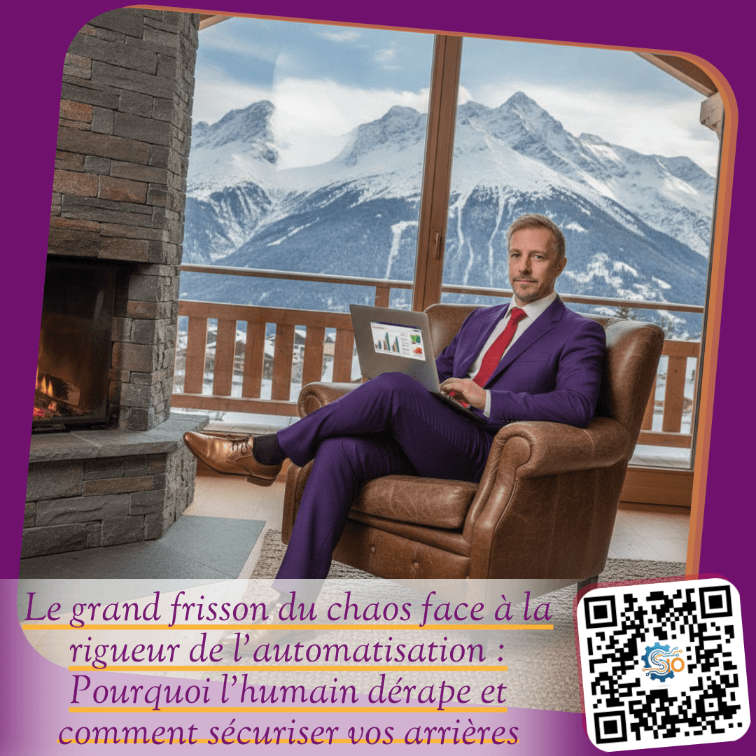 Le grand frisson du chaos face à la rigueur de l'automatisation : Pourquoi l'humain dérape et comment sécuriser vos arrières