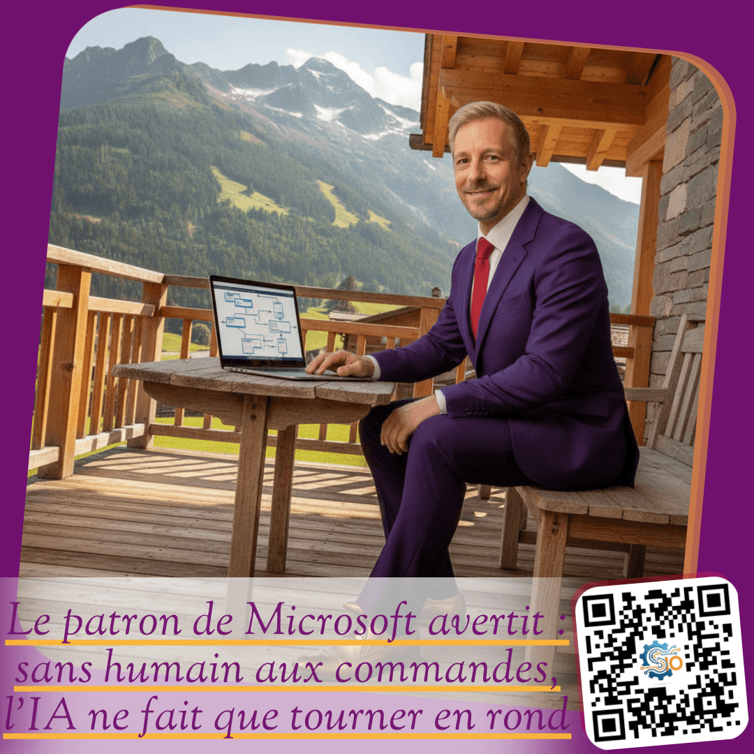 Le patron de Microsoft avertit : sans humain aux commandes, l'IA ne fait que tourner en rond