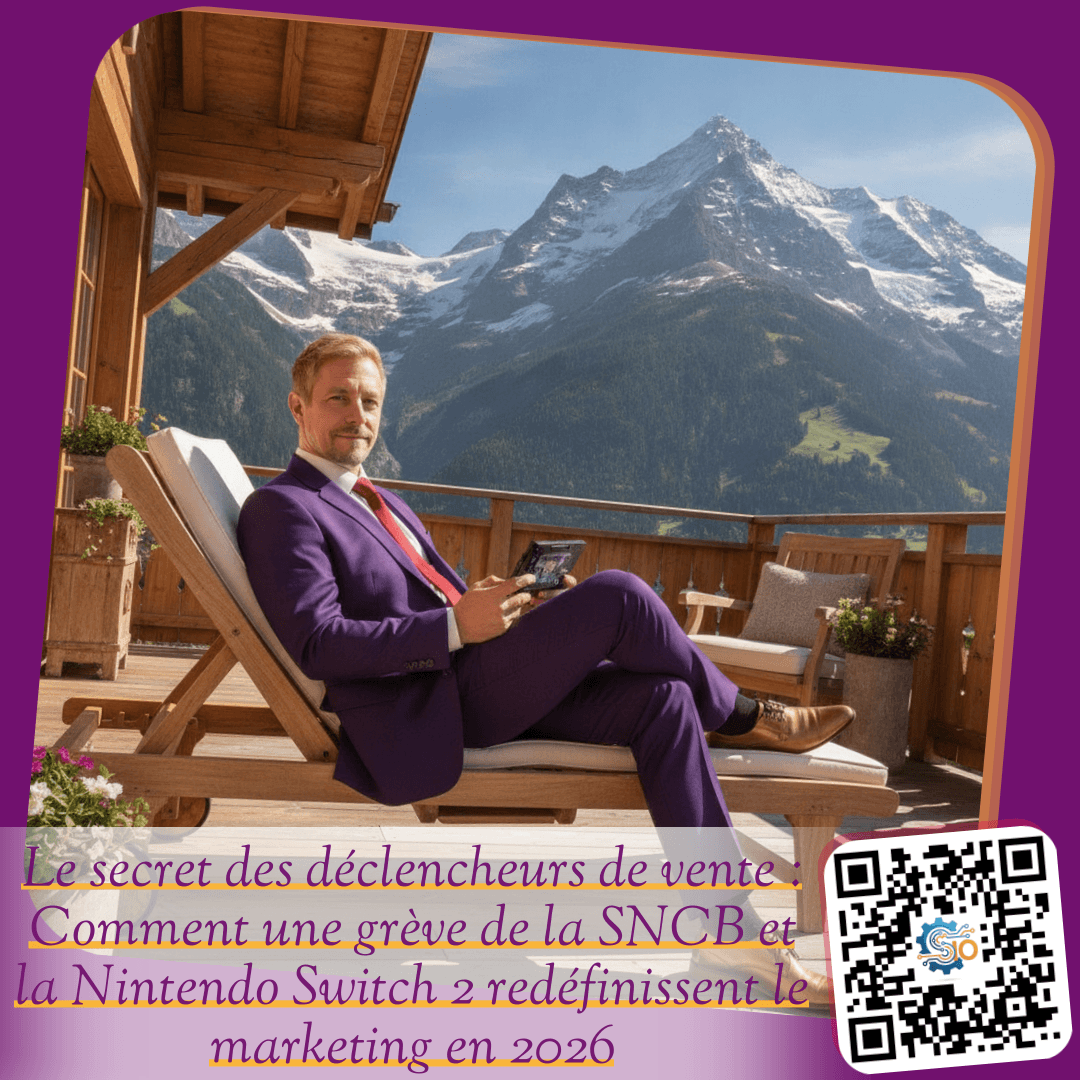 Le secret des déclencheurs de vente : Comment une grève de la SNCB et la Nintendo Switch 2 redéfinissent le marketing en 2026
