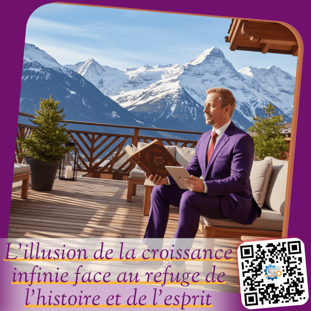 L'illusion de la croissance infinie face au refuge de l'histoire et de l'esprit