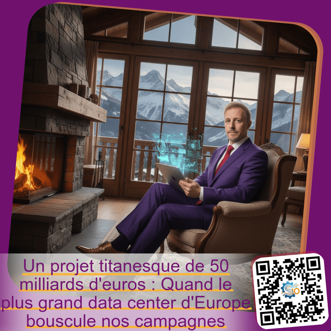 Un projet titanesque de 50 milliards d'euros : Quand le plus grand data center d'Europe bouscule nos campagnes