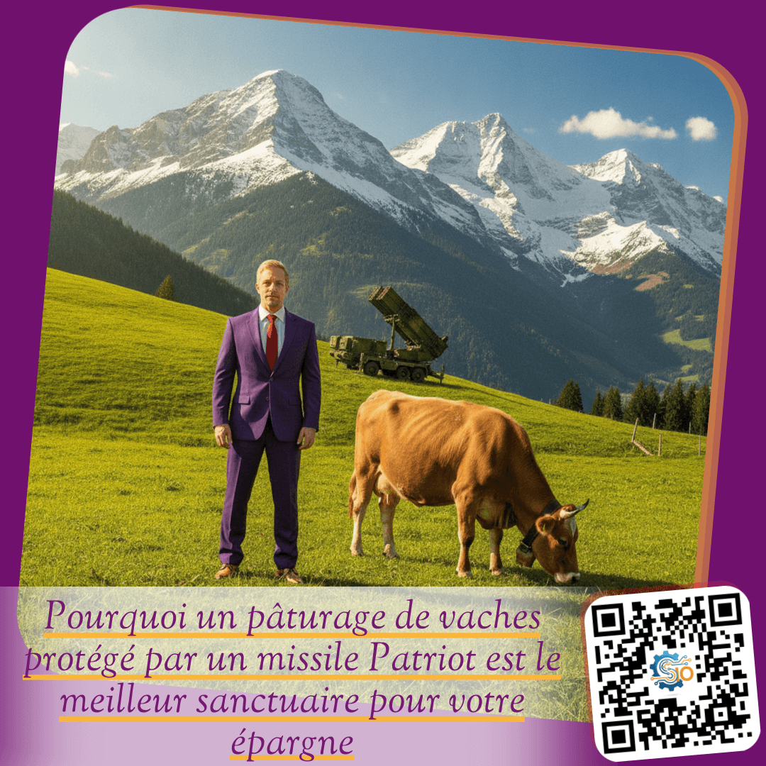 Pourquoi un pâturage de vaches protégé par un missile Patriot est le meilleur sanctuaire pour votre épargne