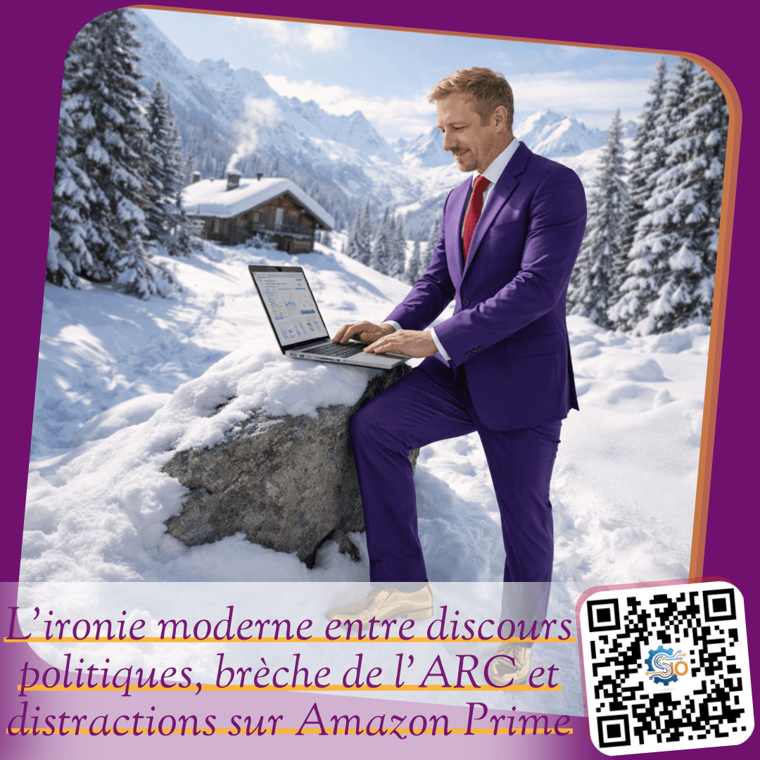 L'ironie moderne entre discours politiques, brèche de l'ARC et distractions sur Amazon Prime