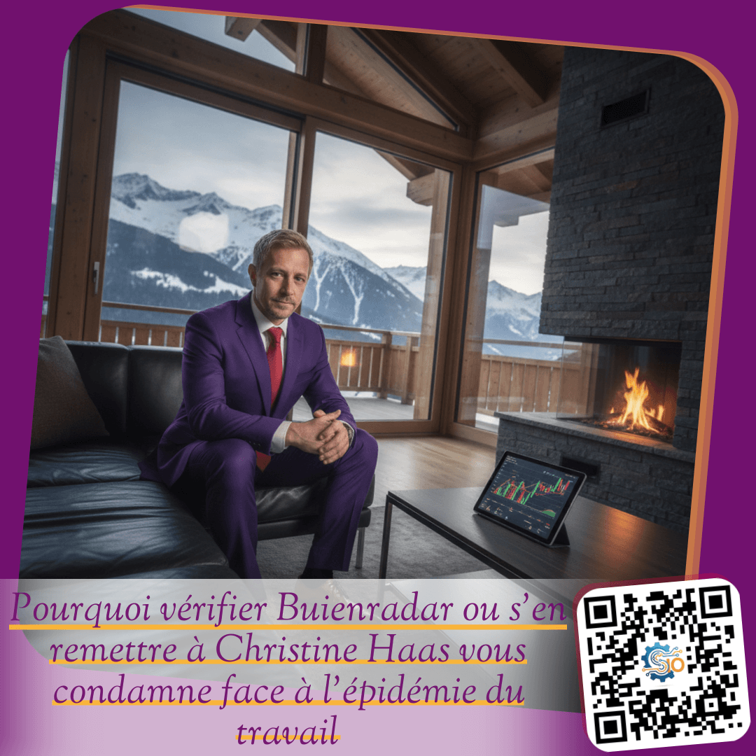 Pourquoi vérifier Buienradar ou s'en remettre à Christine Haas vous condamne face à l'épidémie du travail