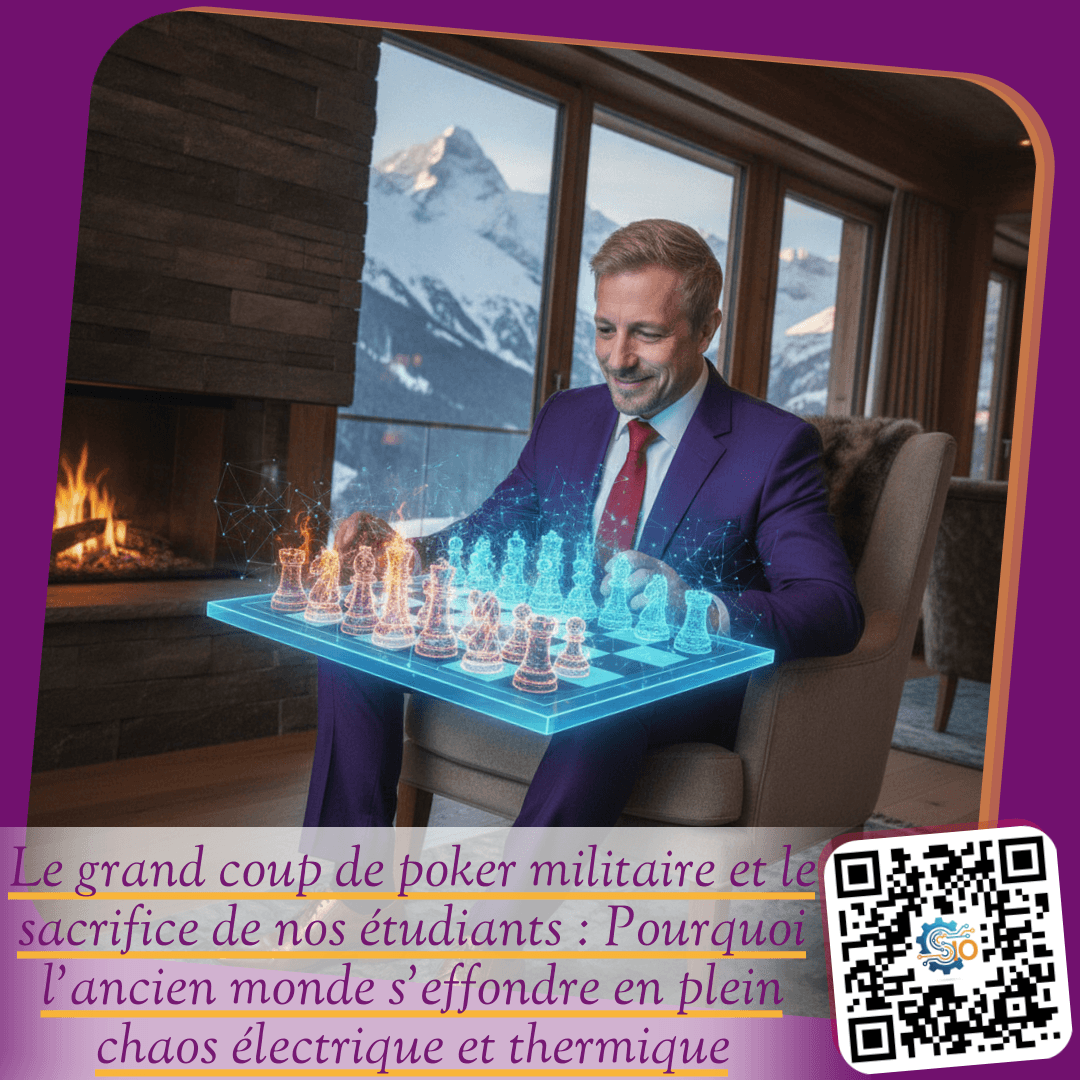 Le grand coup de poker militaire et le sacrifice de nos étudiants : Pourquoi l'ancien monde s'effondre en plein chaos électrique et thermique