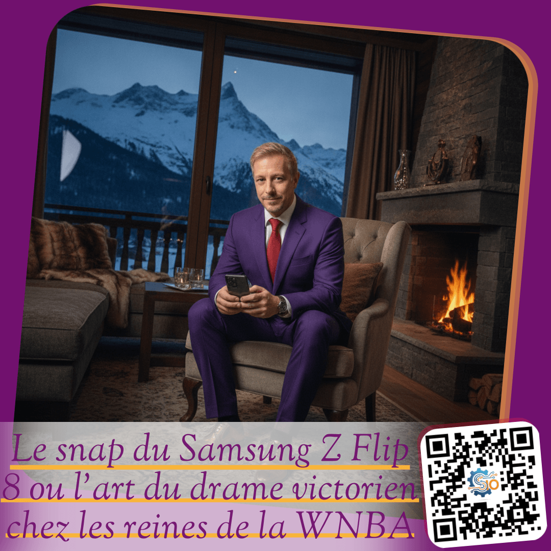 Le snap du Samsung Z Flip 8 ou l'art du drame victorien chez les reines de la WNBA