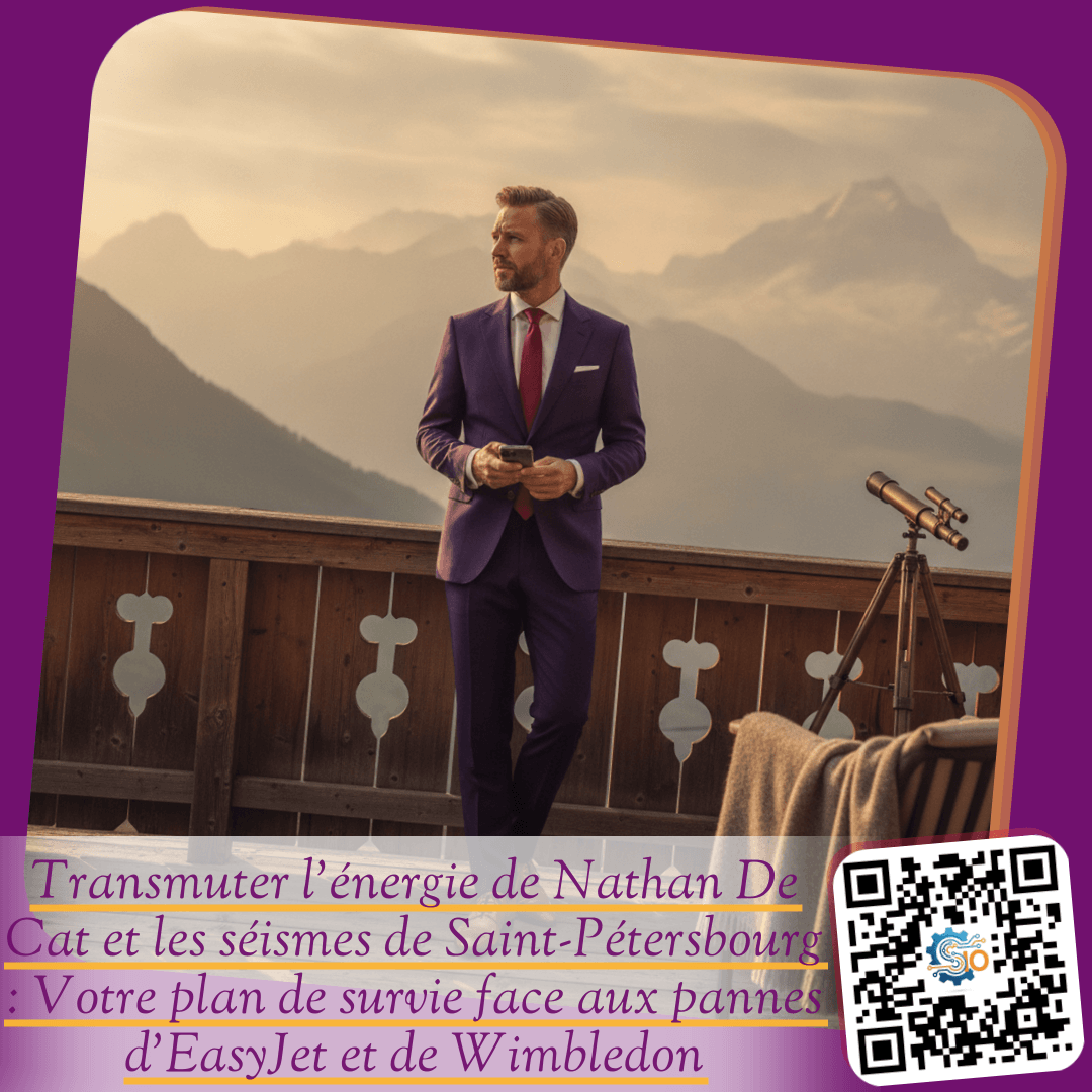Transmuter l'énergie de Nathan De Cat et les séismes de Saint-Pétersbourg : Votre plan de survie face aux pannes d'EasyJet et de Wimbledon