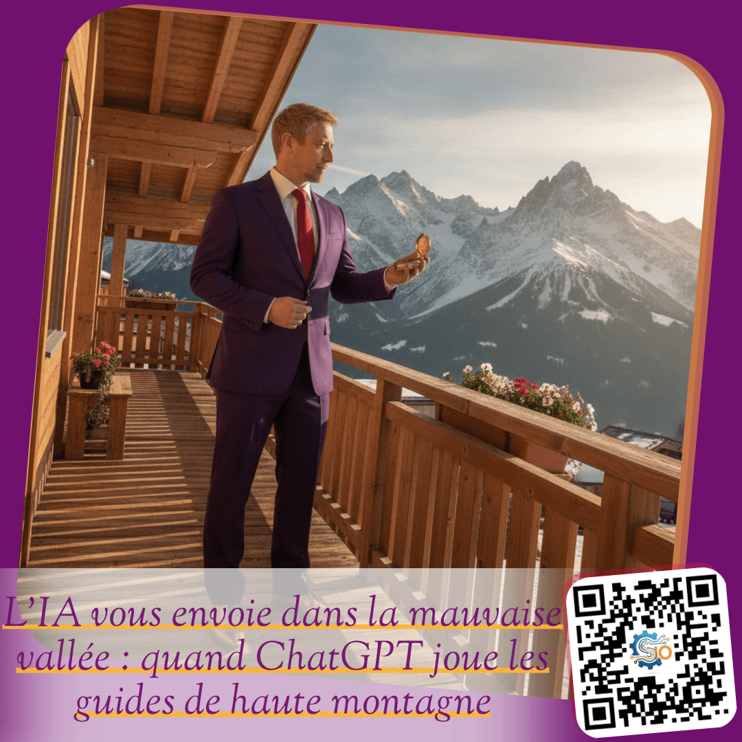 L'IA vous envoie dans la mauvaise vallée : quand ChatGPT joue les guides de haute montagne