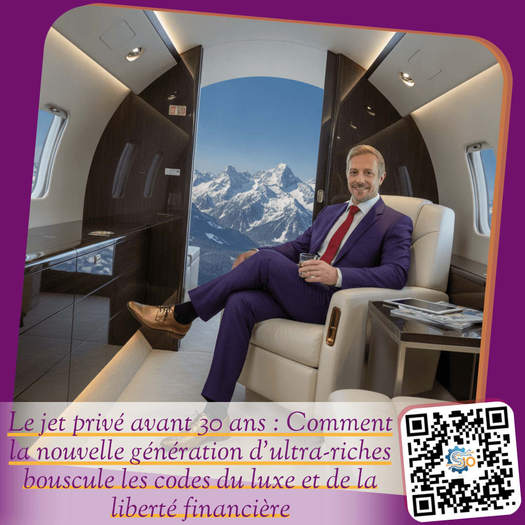 Le jet privé avant 30 ans : Comment la nouvelle génération d'ultra-riches bouscule les codes du luxe et de la liberté financière