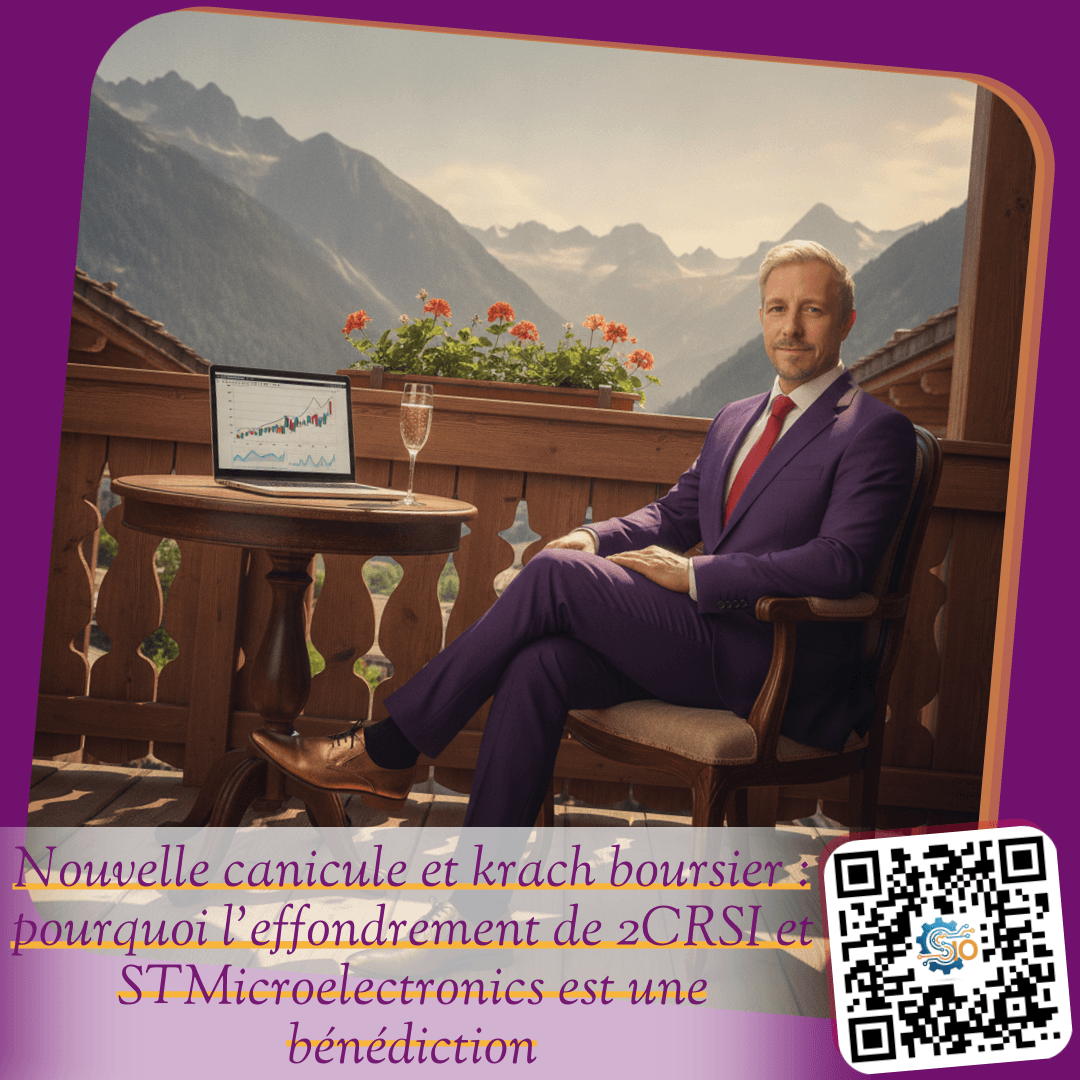 Nouvelle canicule et krach boursier : pourquoi l'effondrement de 2CRSI et STMicroelectronics est une bénédiction