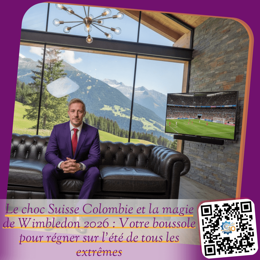 Le choc Suisse Colombie et la magie de Wimbledon 2026 : Votre boussole pour régner sur l'été de tous les extrêmes