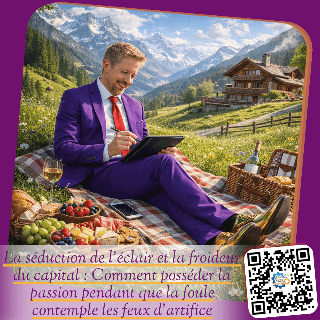 La séduction de l'éclair et la froideur du capital : Comment posséder la passion pendant que la foule contemple les feux d'artifice