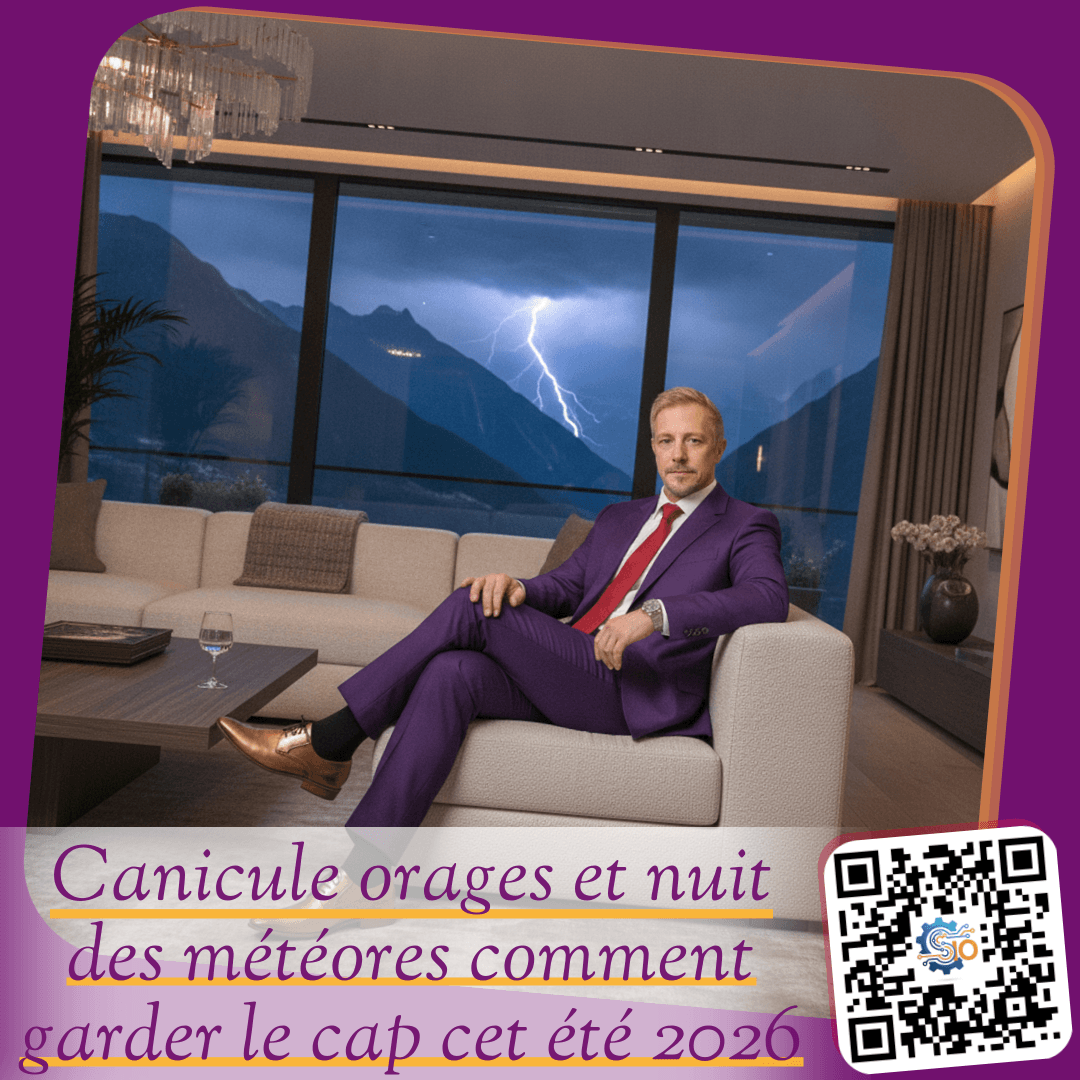 Canicule orages et nuit des météores comment garder le cap cet été 2026