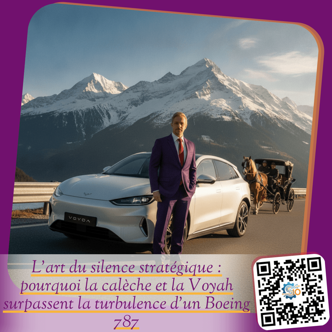 L'art du silence stratégique : pourquoi la calèche et la Voyah surpassent la turbulence d'un Boeing 787