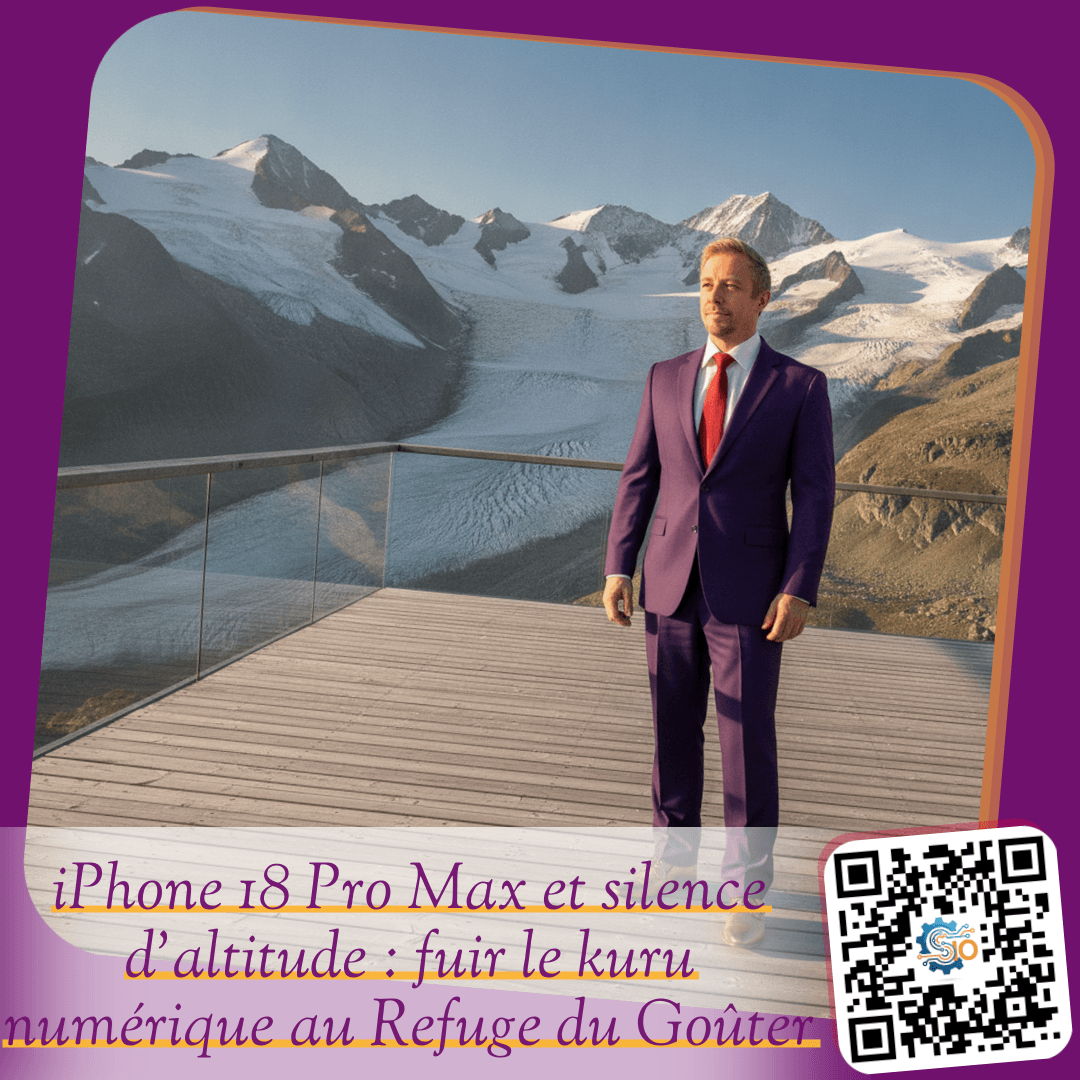 iPhone 18 Pro Max et silence d'altitude : fuir le kuru numérique au Refuge du Goûter