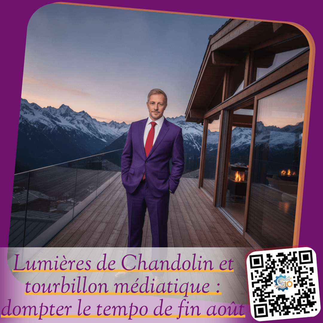 Lumières de Chandolin et tourbillon médiatique : dompter le tempo de fin août