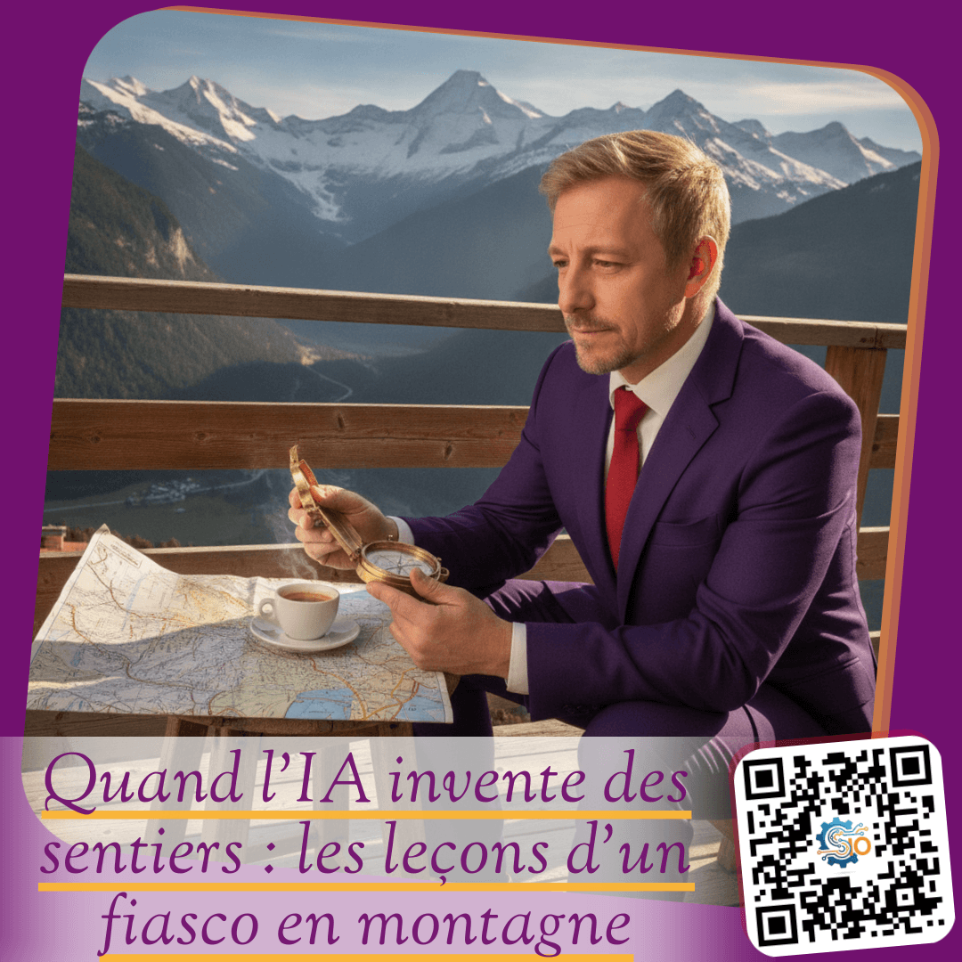 Quand l'IA invente des sentiers : les leçons d'un fiasco en montagne