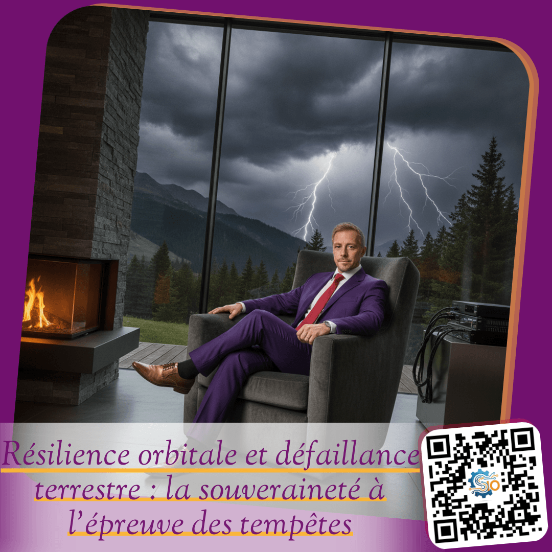 Résilience orbitale et défaillance terrestre : la souveraineté à l'épreuve des tempêtes