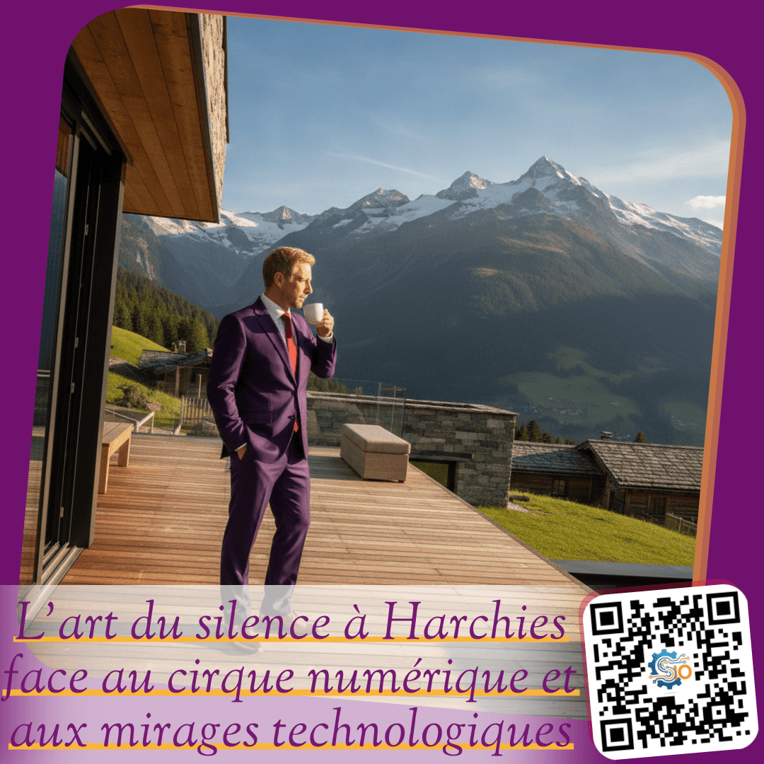 L'art du silence à Harchies face au cirque numérique et aux mirages technologiques