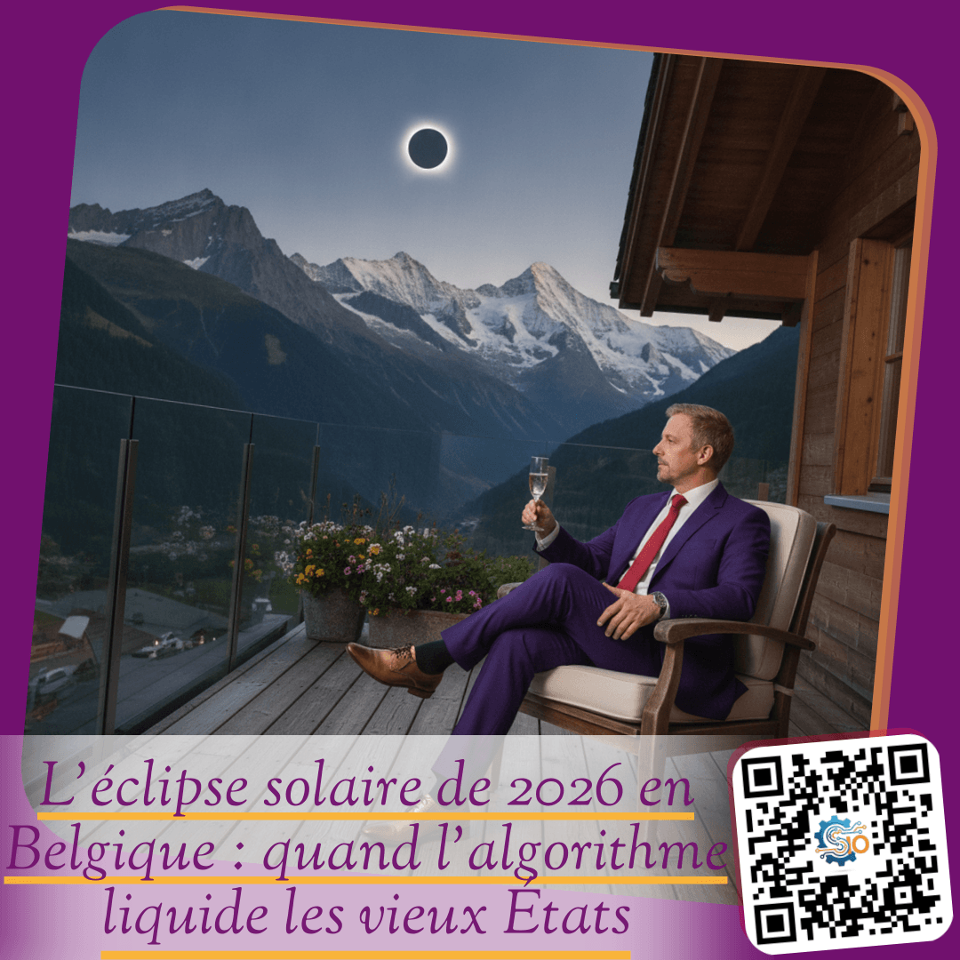 L'éclipse solaire de 2026 en Belgique : quand l'algorithme liquide les vieux États