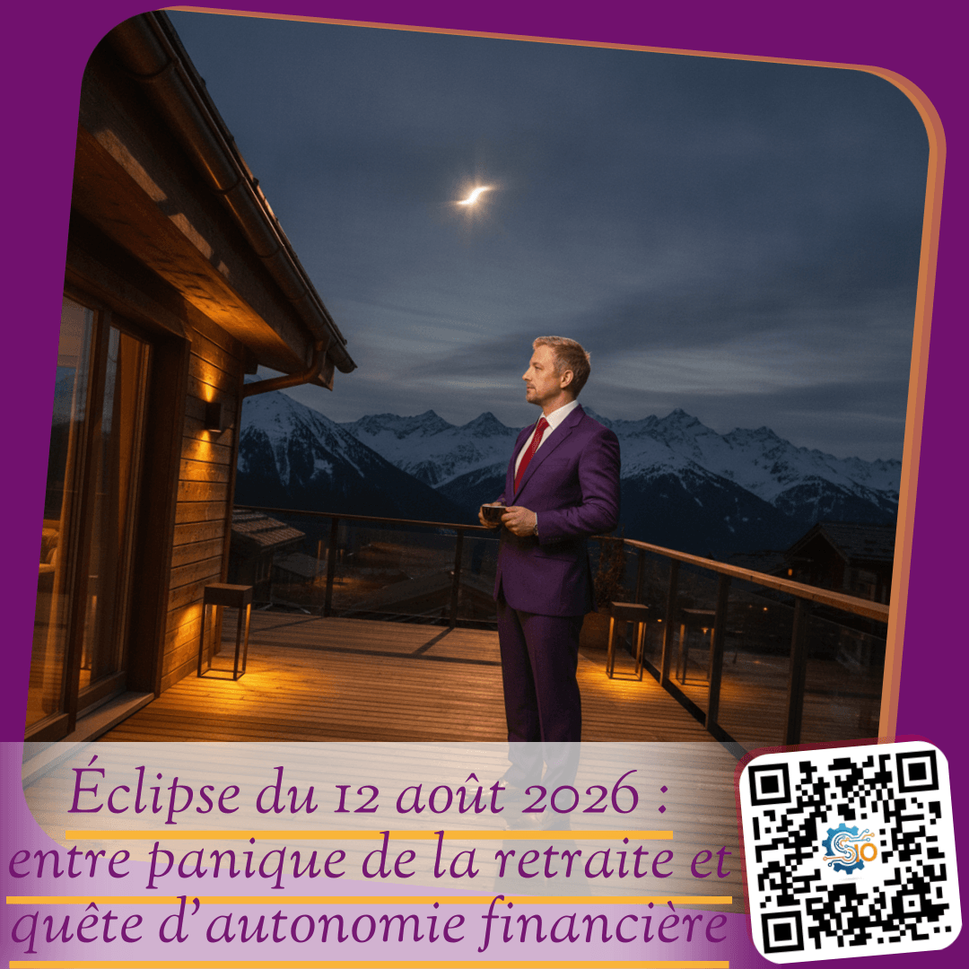 Éclipse du 12 août 2026 : entre panique de la retraite et quête d'autonomie financière