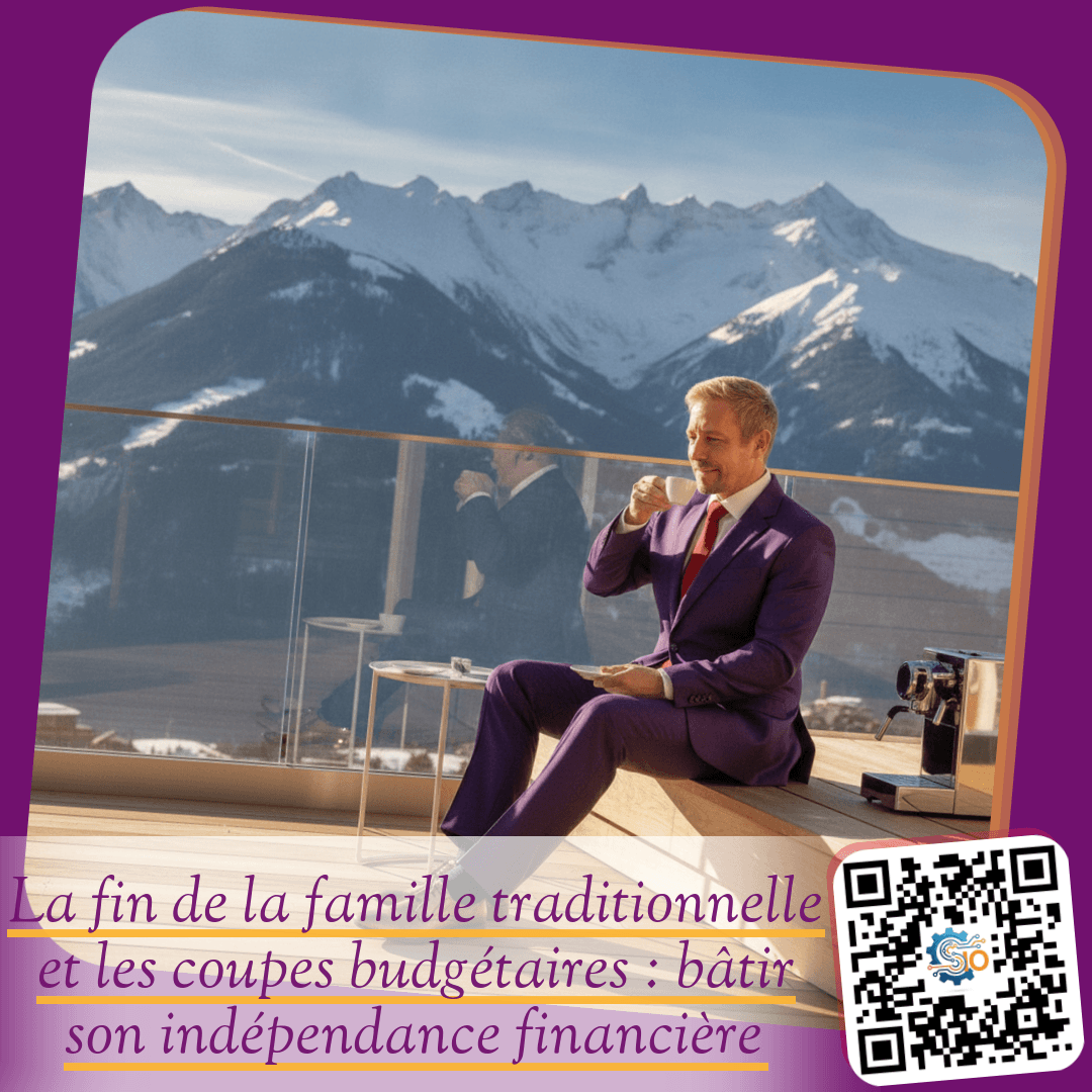 La fin de la famille traditionnelle et les coupes budgétaires : bâtir son indépendance financière